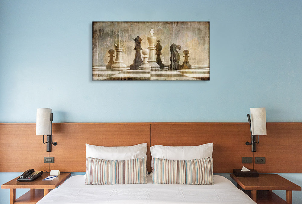 Chess Wall Art Print on the wall