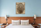 Coat of Arms II Wall Art Print on the wall