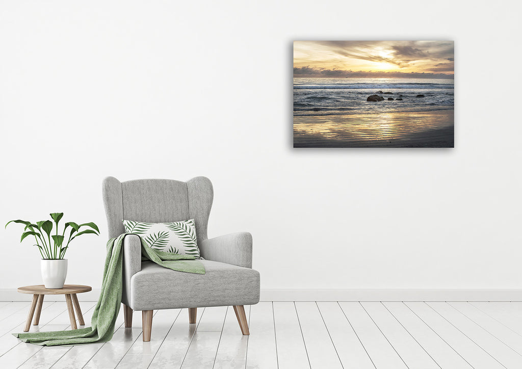 Coronado Beach Wall Art Print on the wall
