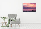 Coronado Sunset Wall Art Print on the wall