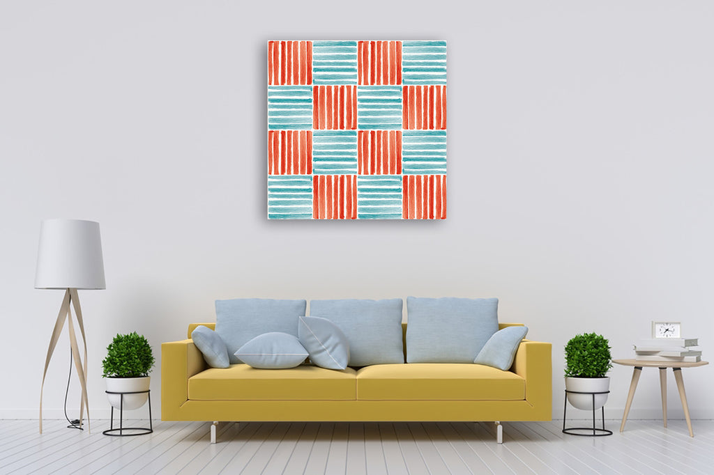Down on the Farm Step A Wall Art Print on the wall