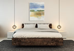 The Dusk Wall Art Print on the wall