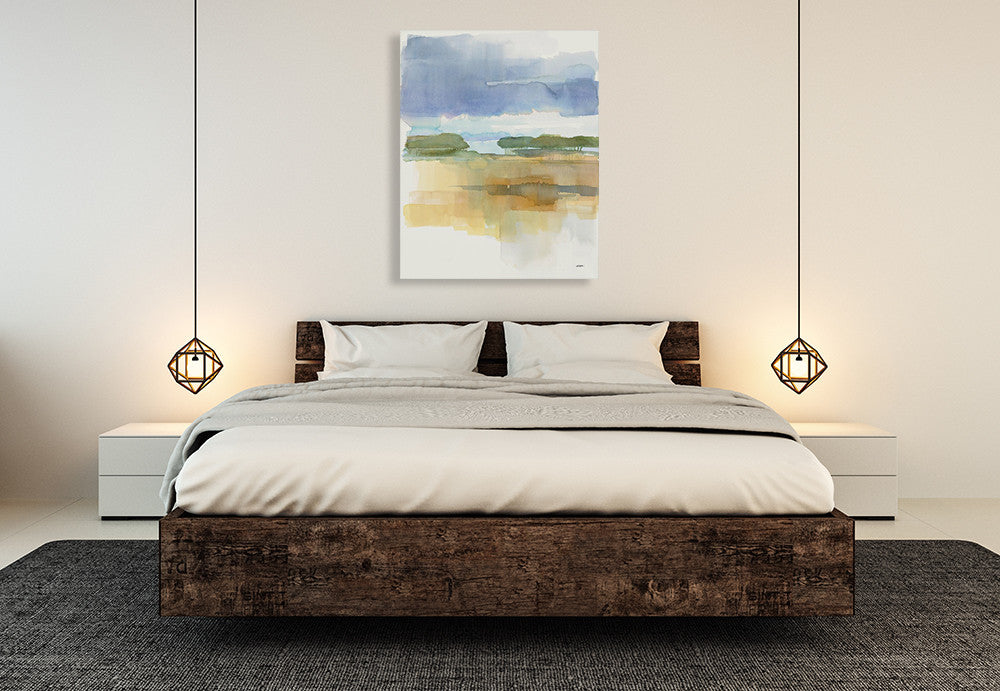 The Dusk Wall Art Print on the wall