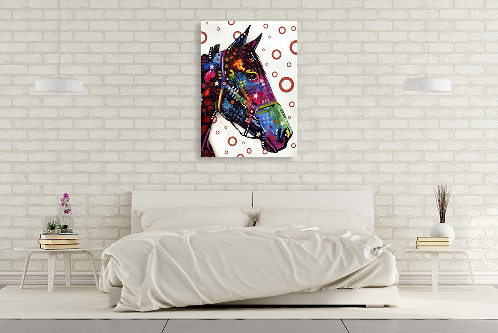 Equine Excellence Wall Art Print on the wall