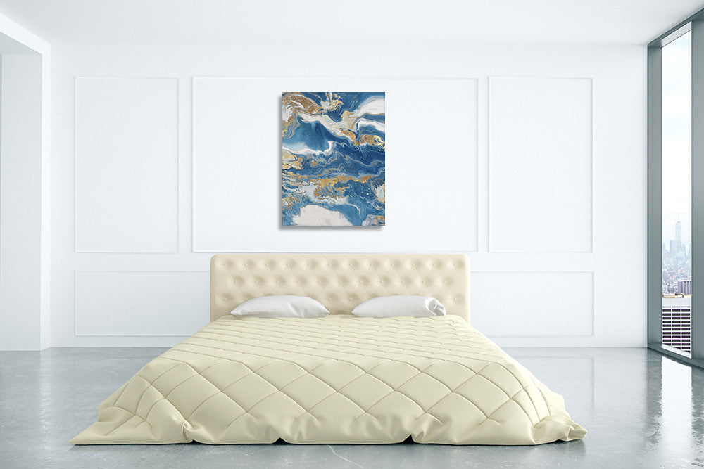 Fluid Memories I Wall Art Print on the wall