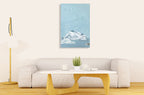 Formations IX Wall Art Print on the wall