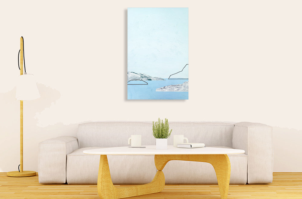 Formations I Wall Art Print on the wall