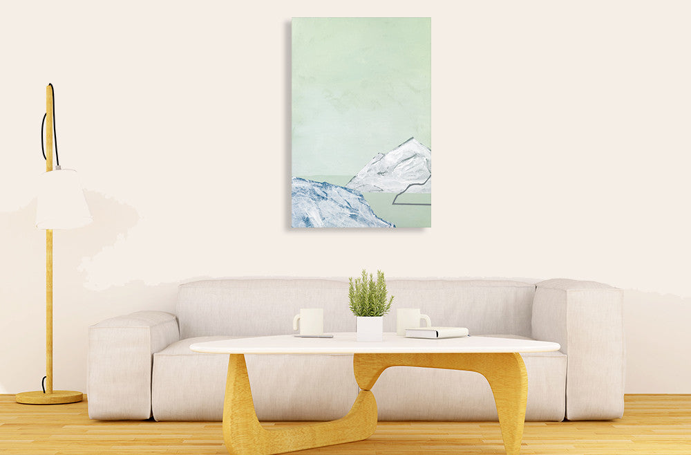 Formations VIII Wall Art Print on the wall