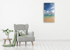 Lanikai Vertical Wall Art Print on the wall