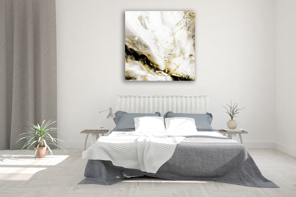 Majestic Square II Wall Art Print on the wall