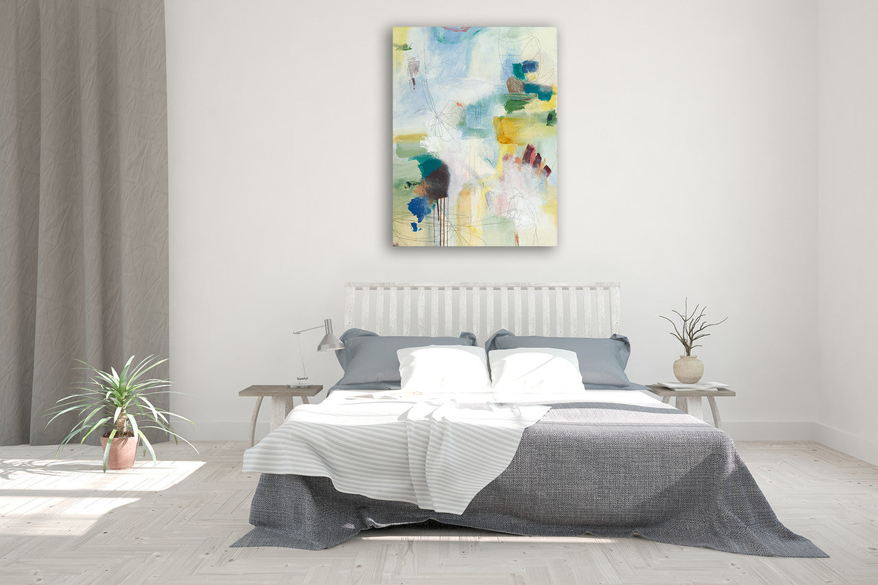 Medley I Wall Art Print on the wall