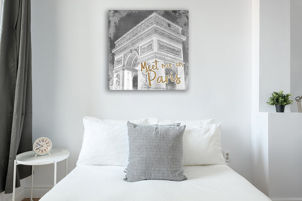 Meet Me in Paris I Wall Art Print on the wall