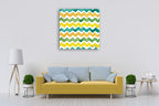 Mellow Yellow Step A Wall Art Print on the wall