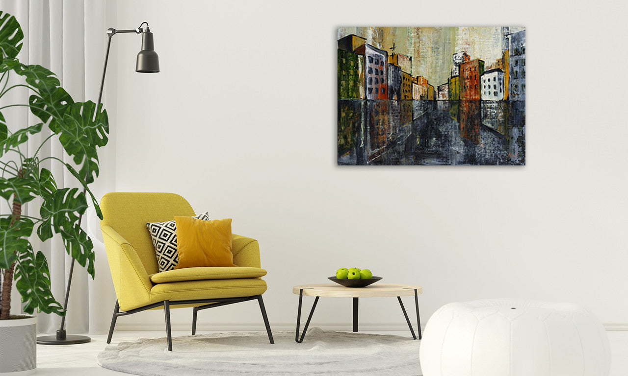 Metro I Wall Art Print on the wall