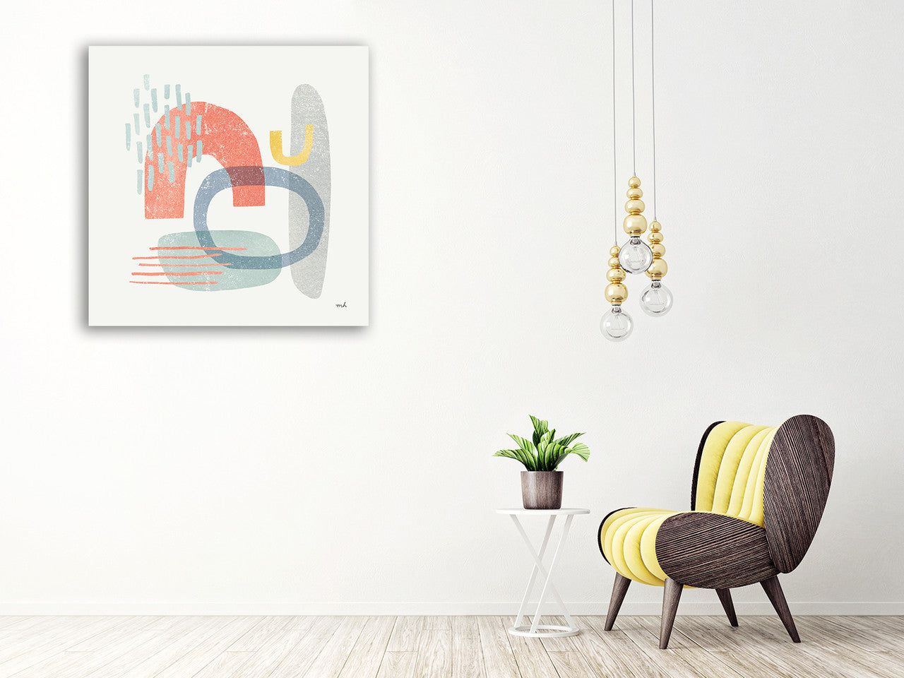 Milo III Wall Art Print on the wall