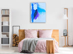 Misty IV Wall Art Print on the wall