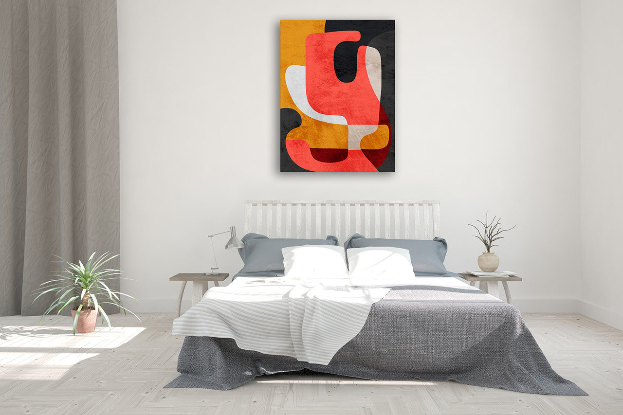 Mixed Theories I Wall Art Print on the wall