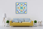 Morning Bloom VII Wall Art Print on the wall