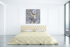 Natural Stone Wall Art Print on the wall