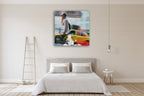 New York City Service Wall Art Print on the wall
