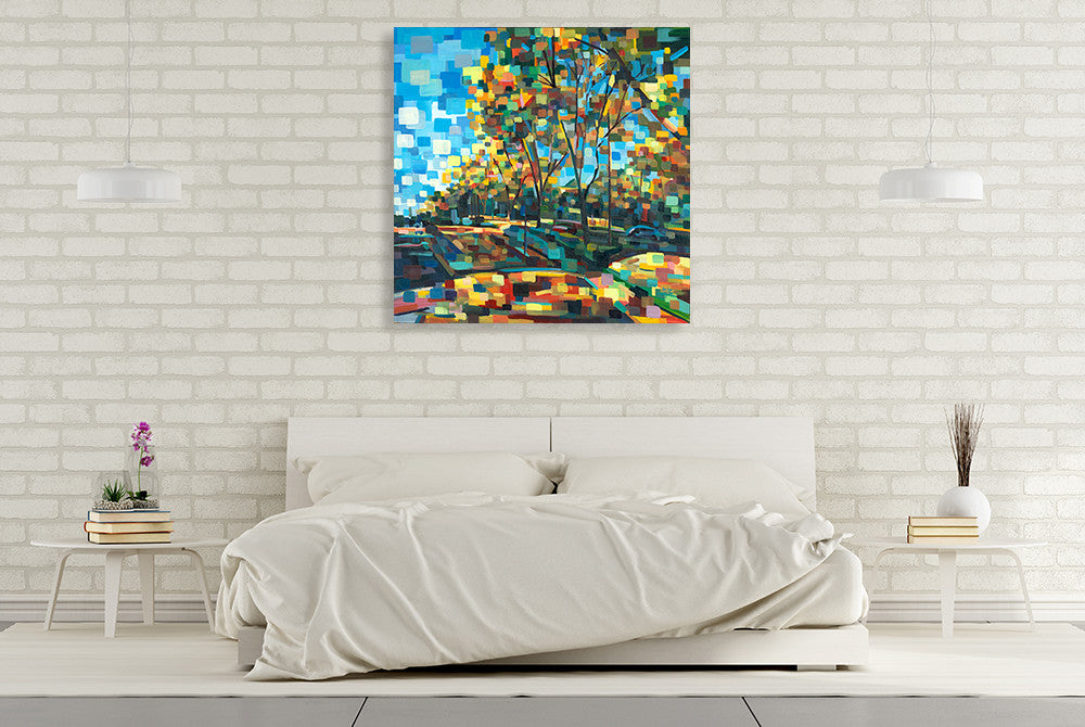 Ode Wall Art Print on the wall