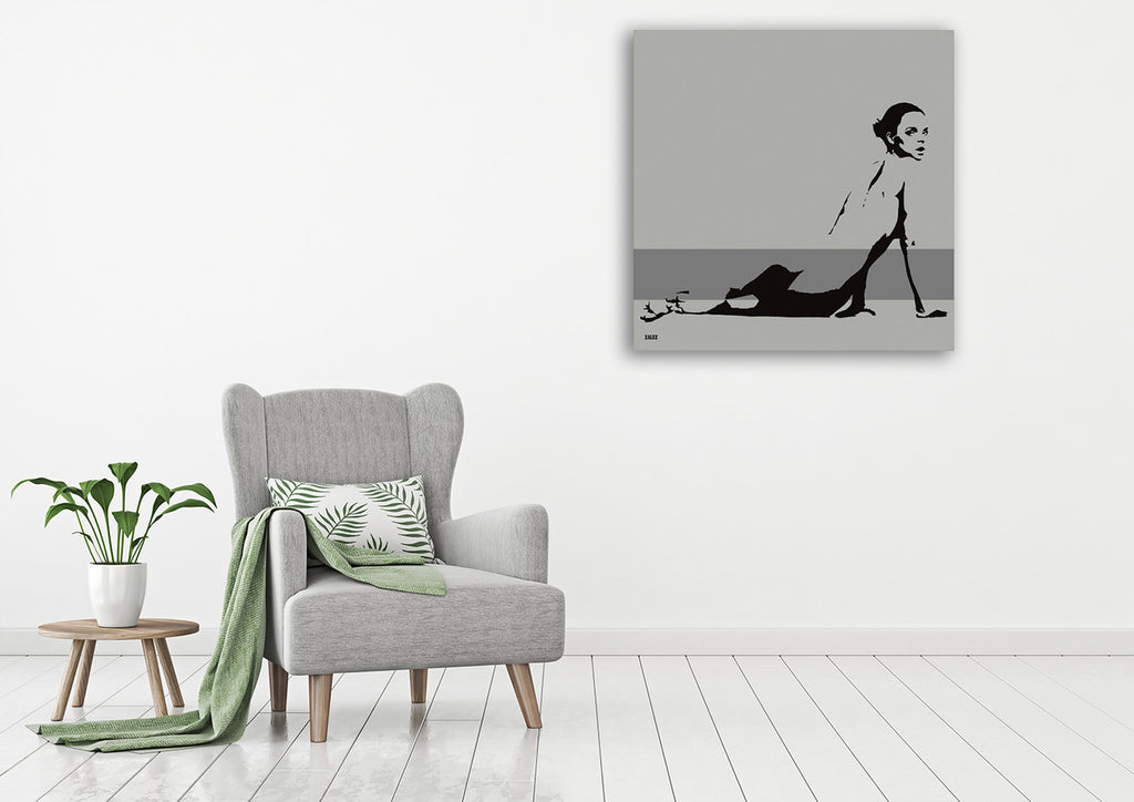 Ofemija Wall Art Print on the wall