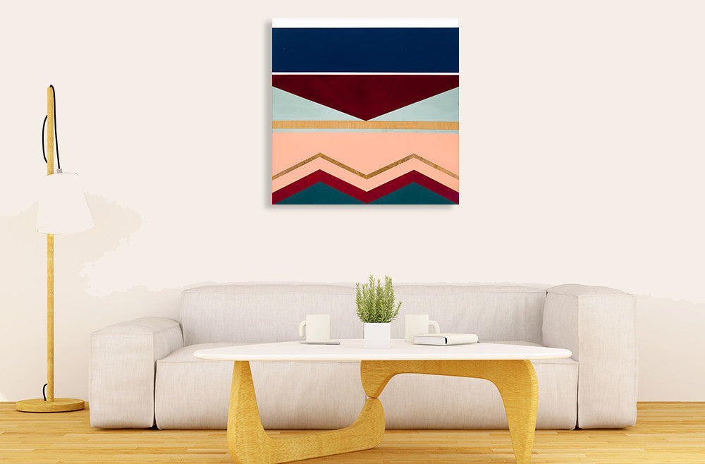 On the Boards II Wall Art Print on the wall