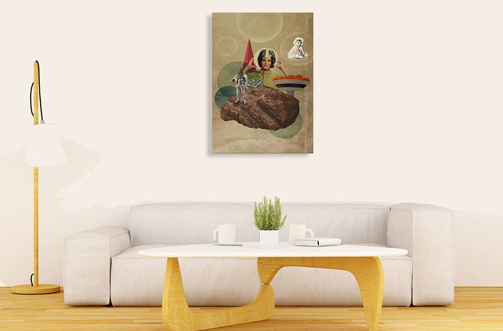 Origin Wall Art Print on the wall