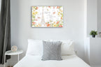 Painting Paris I Wall Art Print on the wall