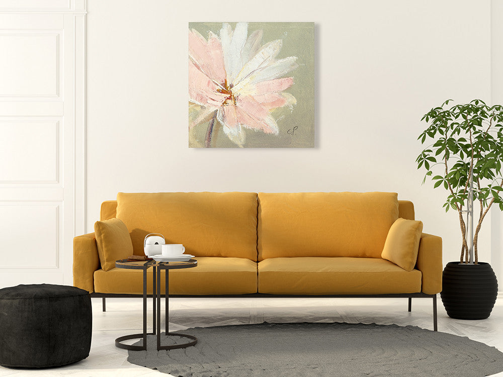 Paquerette III Wall Art Print on the wall
