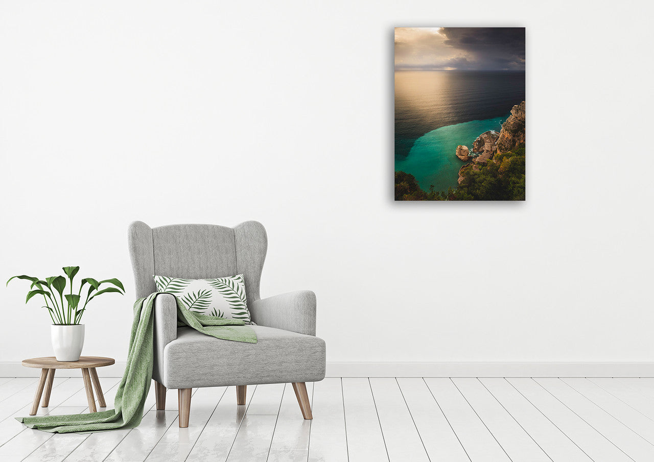 Salerno Italy Wall Art Print on the wall