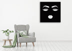 ReHer Face Wall Art Print on the wall