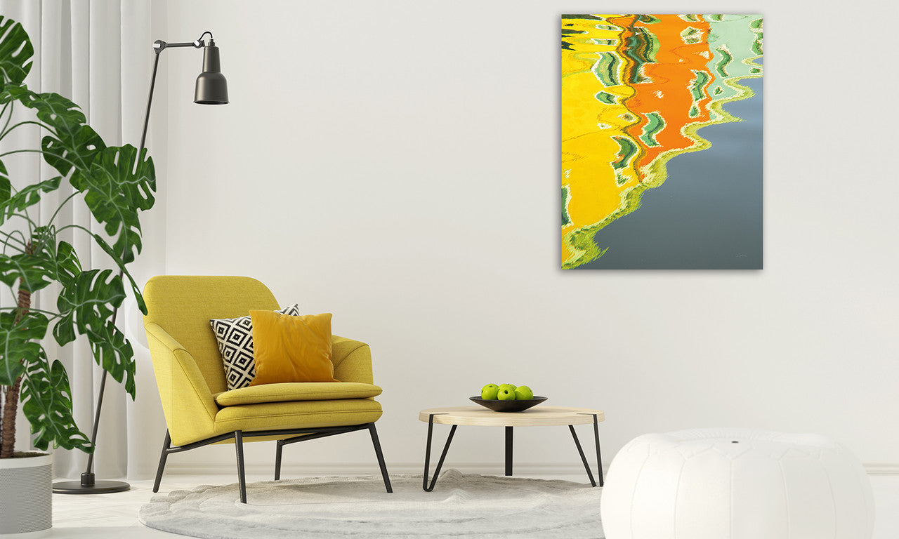 Reflections of Burano I Wall Art Print on the wall