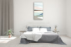 Seaside Day II Wall Art Print on the wall