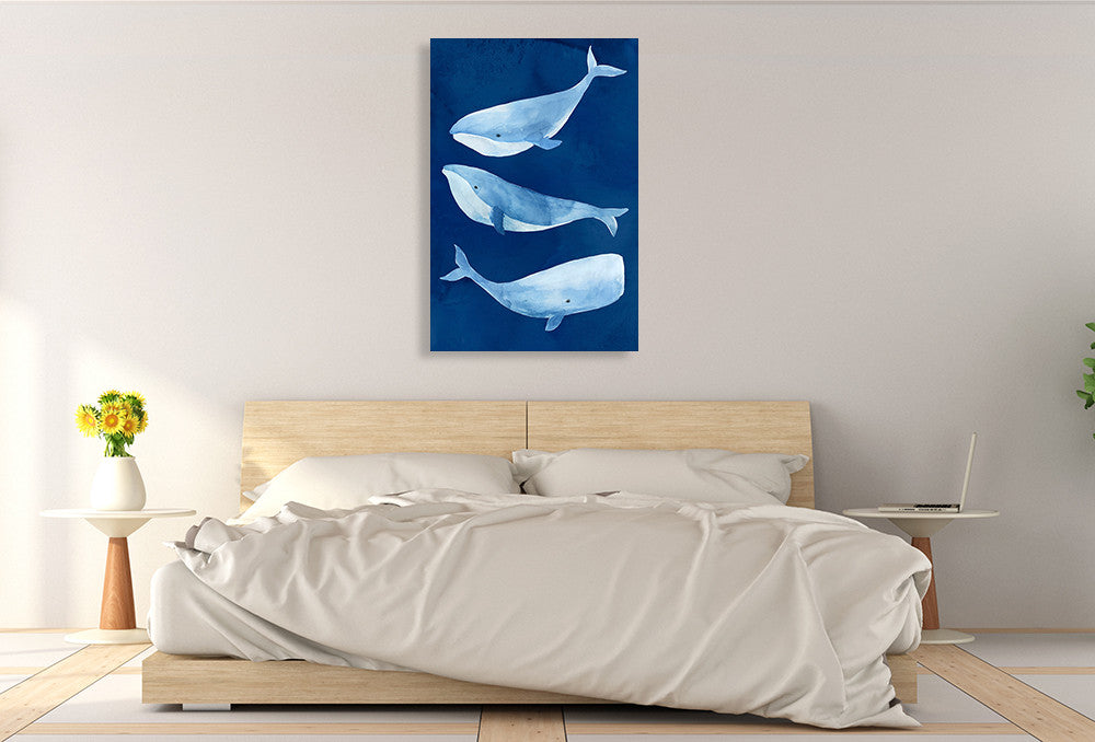 Silent Depth I Wall Art Print on the wall