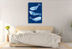 Silent Depth I Wall Art Print on the wall