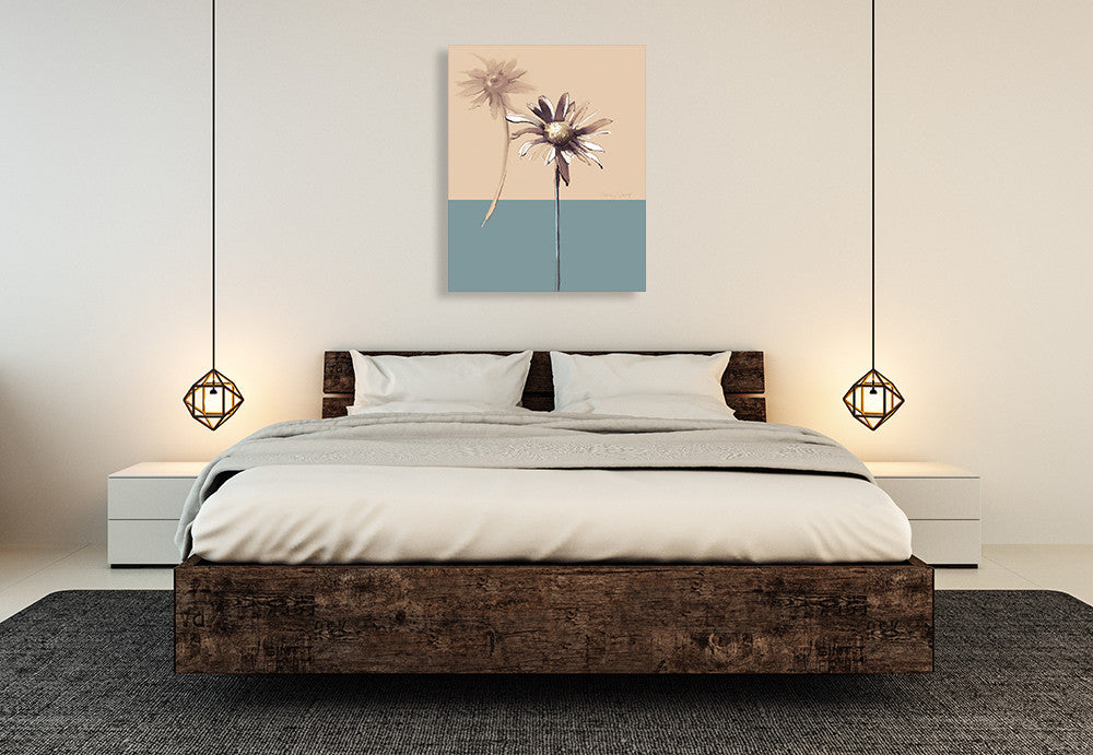 Simplicity II Wall Art Print on the wall