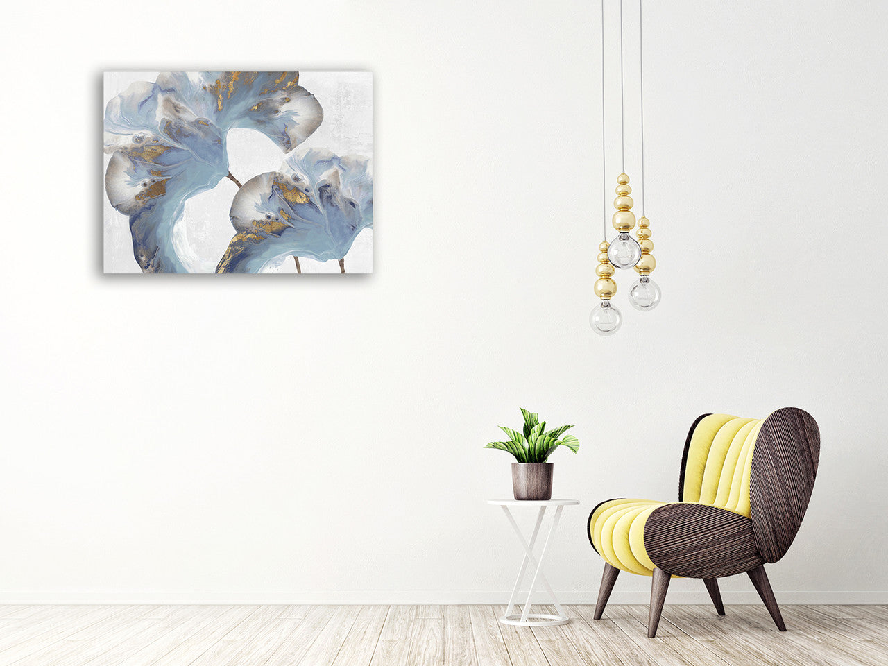 Space Inside II Wall Art Print on the wall
