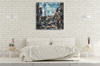 Space Needle Wall Art Print on the wall