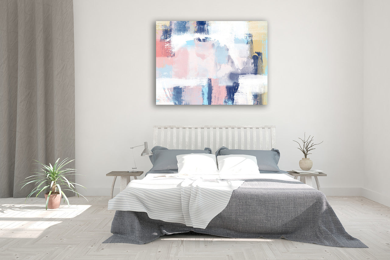 Spring Distressed I Wall Art Print on the wall