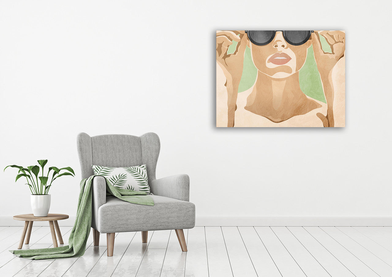 Sunkissed Beauty I Wall Art Print on the wall
