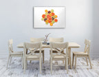 Sunny Citrus II Wall Art Print on the wall