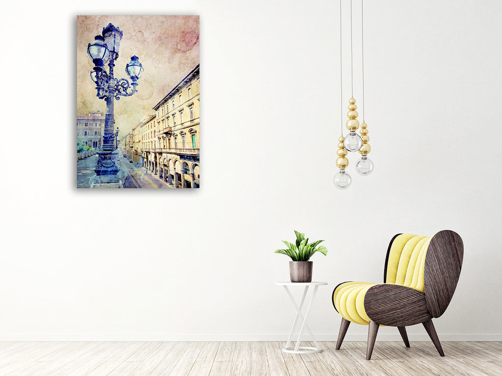 Sunrise in Venice Wall Art Print on the wall