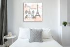 Sweet Paris III Wall Art Print on the wall