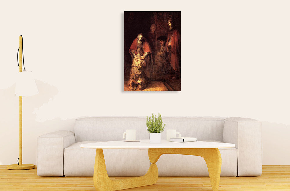The Return Of The Prodigal Son Rembrandt on the wall