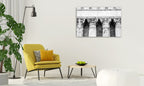The Pillars Wall Art Print on the wall