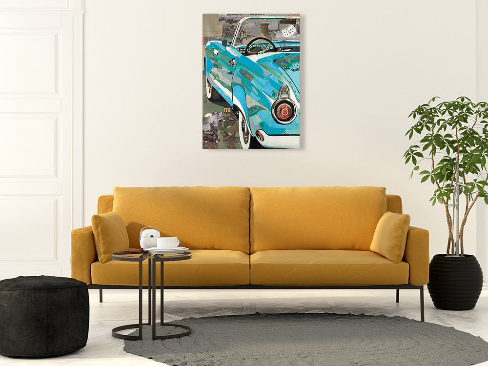 Thunderbird Wall Art Print on the wall