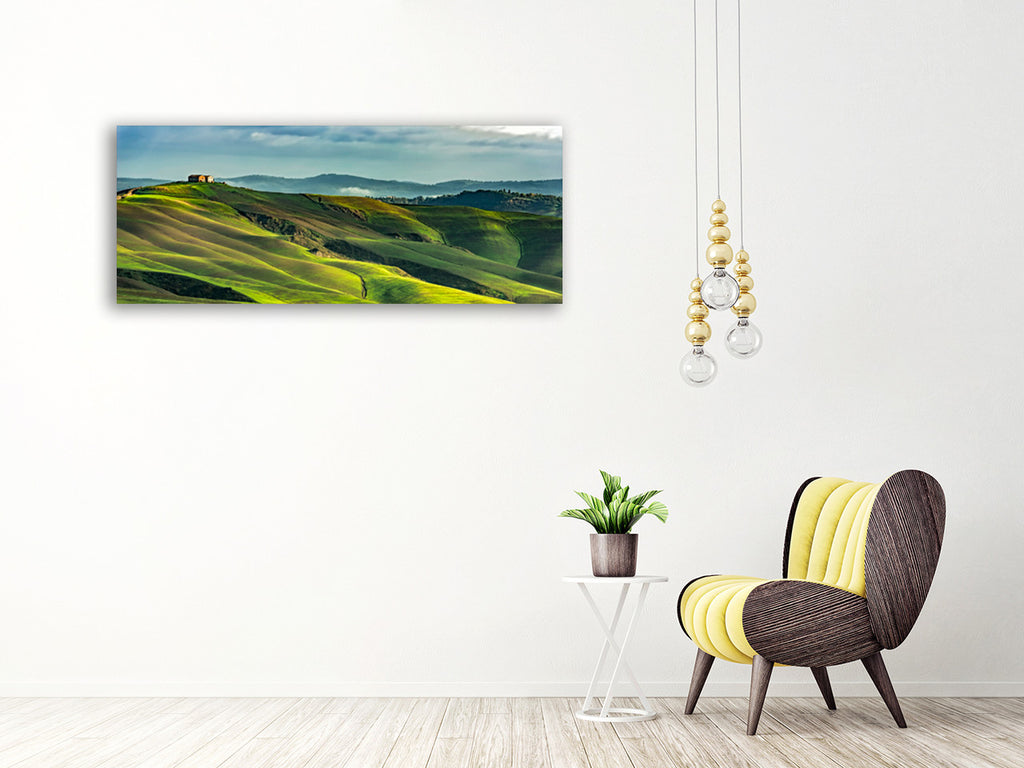 Toscana Crete Wall Art Print on the wall