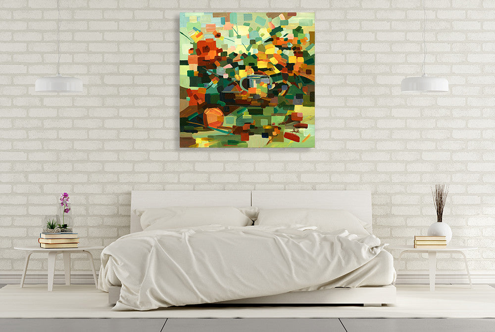 Untitled II Wall Art Print on the wall