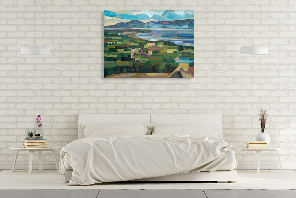 View From Goose Park Wall Art Print on the wall